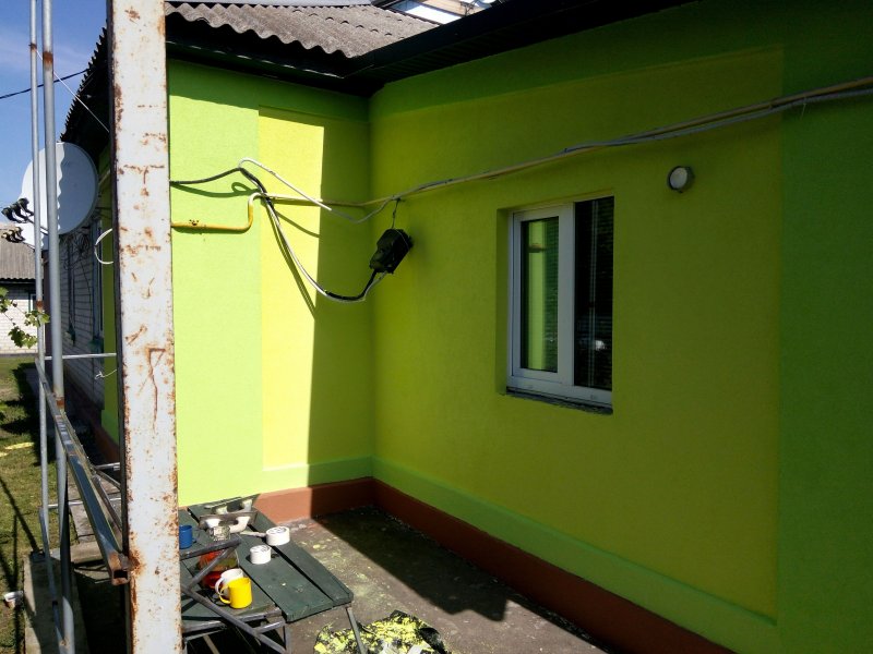 Утепление дома под последующее нанесение декоративной штукатурки